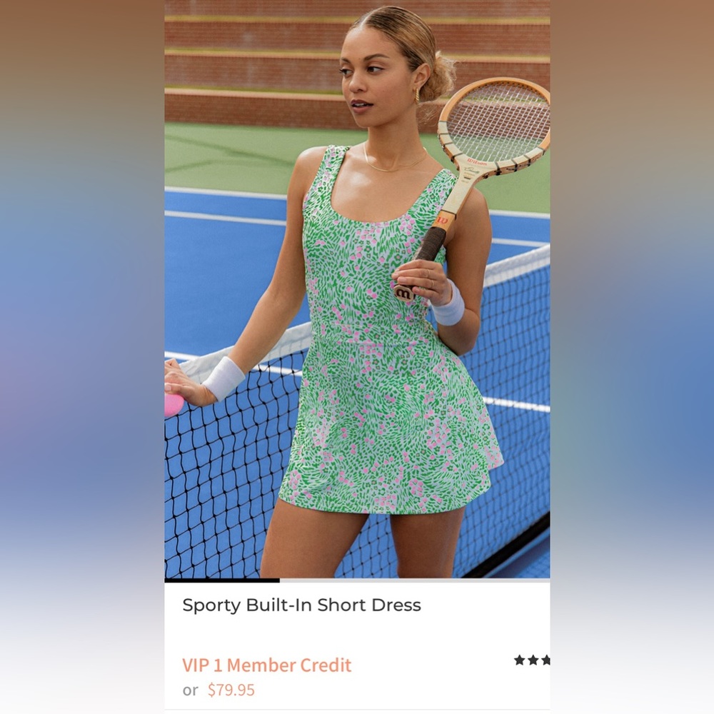 Fabletics Sporty Built-In Short Dress
